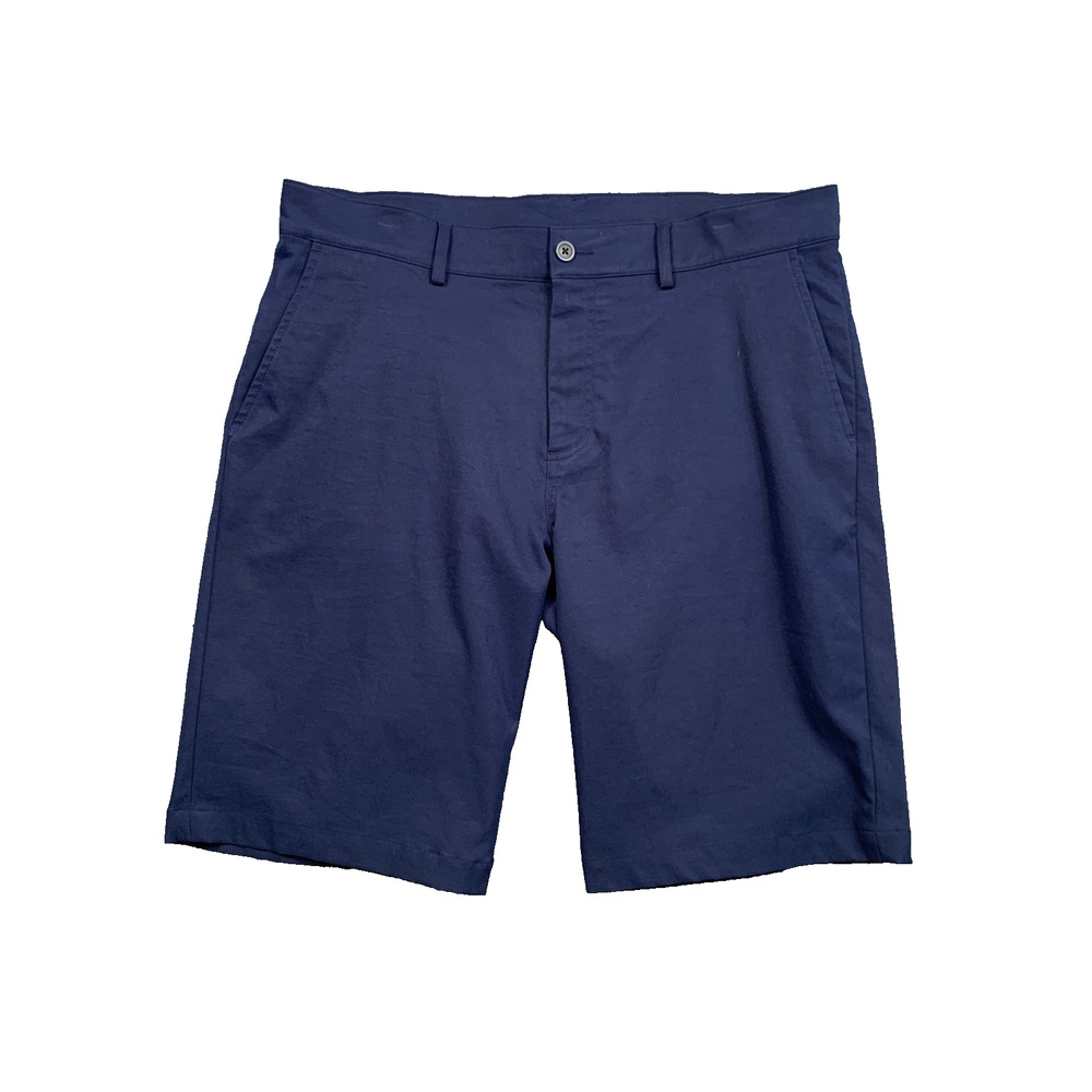 KJUS Shorts Mens L Large (EU 52) Navy Inmotion Activewear Performance Golf Chino